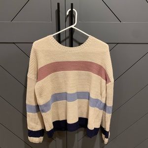 striped sweater